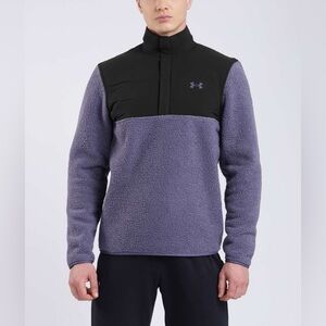 Men’s Under Armour Full Sleeve color block - Textured sweatshirt size Small